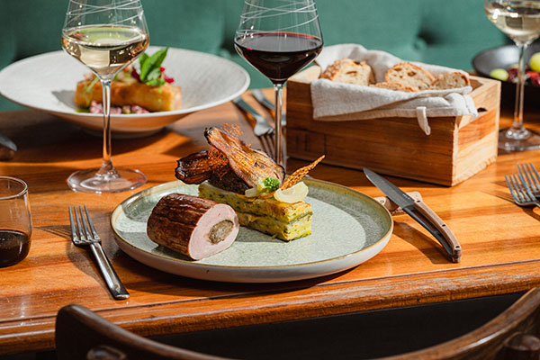 Exemple de plat servi au Bistroquet
